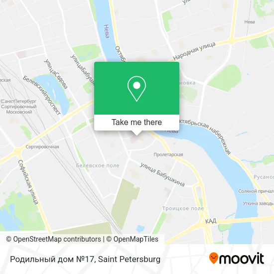 Родильный дом №17 map
