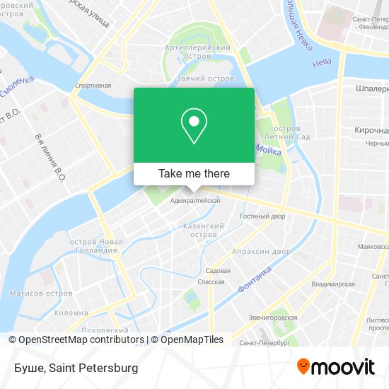 Буше map