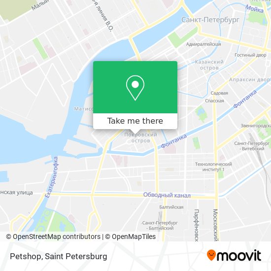 Petshop map