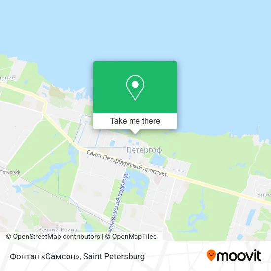 Фонтан «Самсон» map