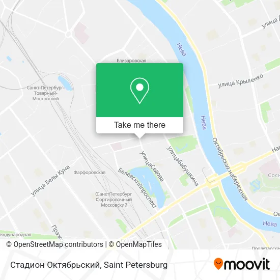 Стадион  Октябрьский map