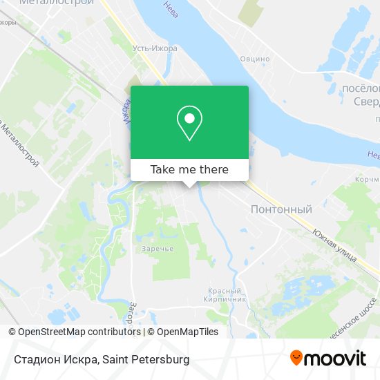 Стадион  Искра map