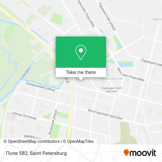 Поле 582 map