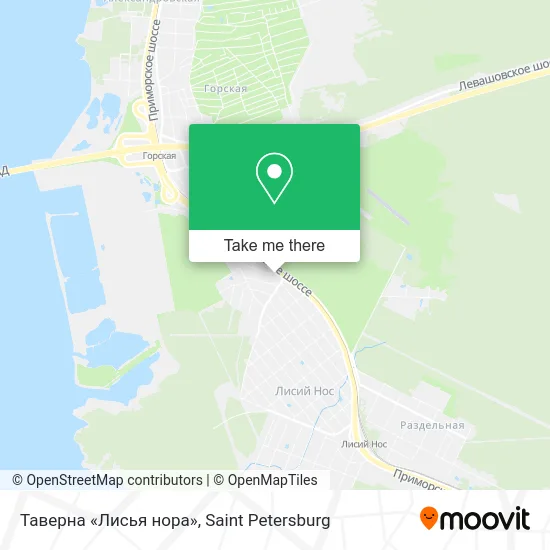 Таверна «Лисья нора» map