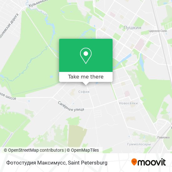 Фотостудия  Максимусс map