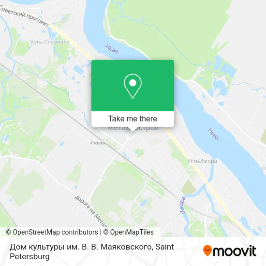 Дом культуры им. В. В. Маяковского map