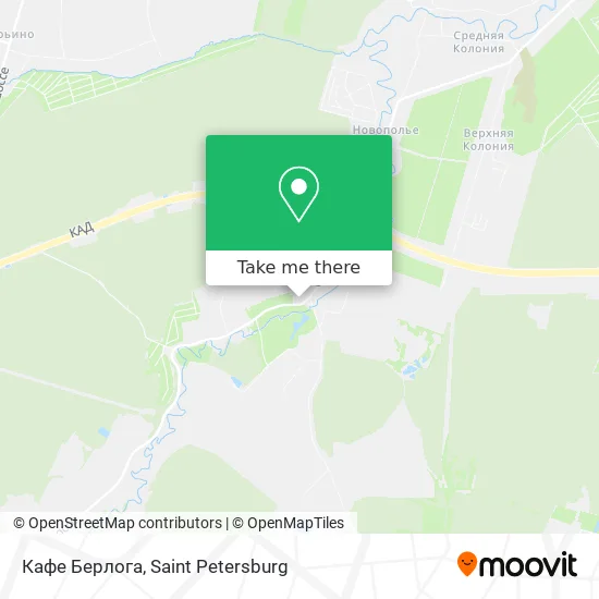 Кафе   Берлога map