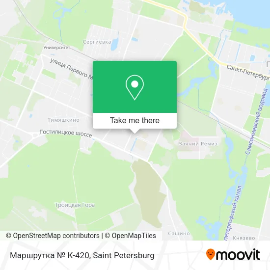 Маршрутка № К-420 map