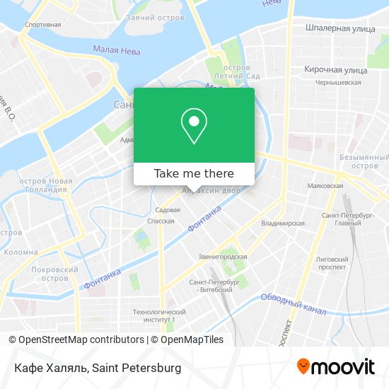 Кафе Халяль map