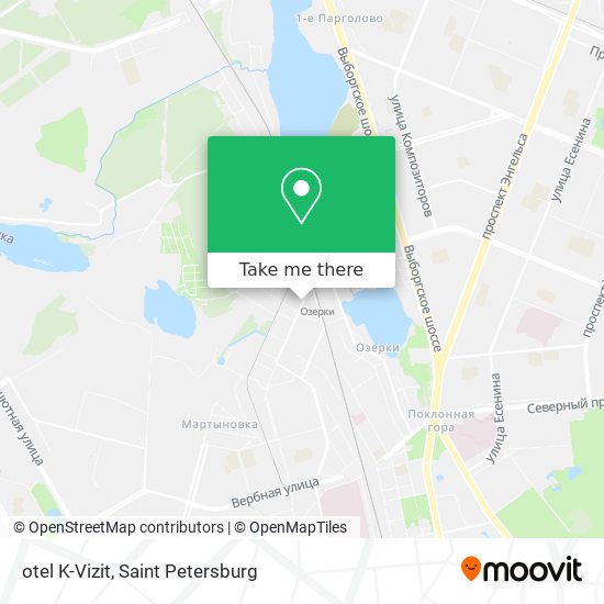 otel K-Vizit map