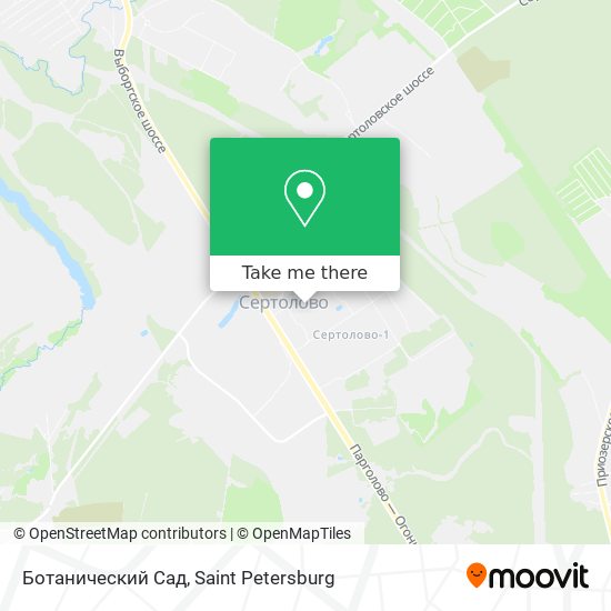 Ботанический Сад map