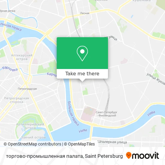 торгово-промышленная палата map