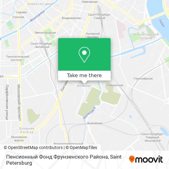 Пенсионный Фонд Фрунзенского Района map