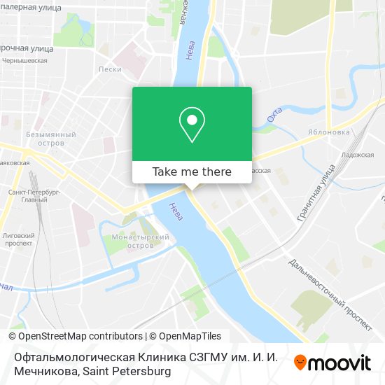 Офтальмологическая Клиника СЗГМУ им. И. И. Мечникова map