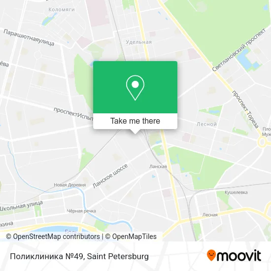 Поликлиника №49 map