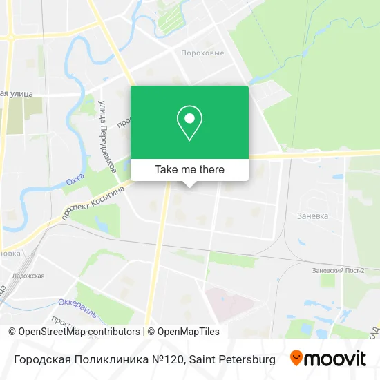 Городская Поликлиника №120 map