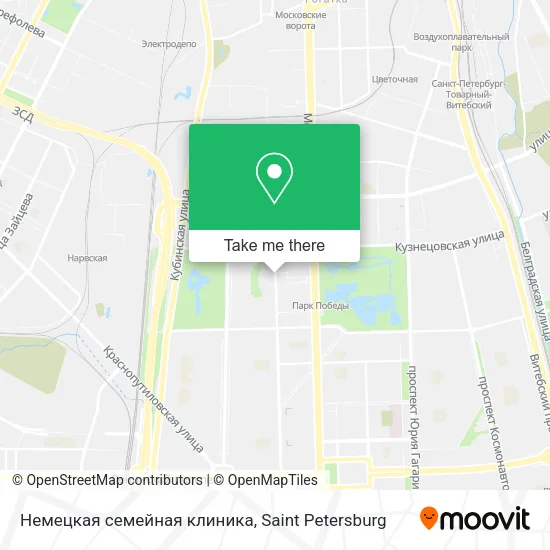 Немецкая семейная клиника map