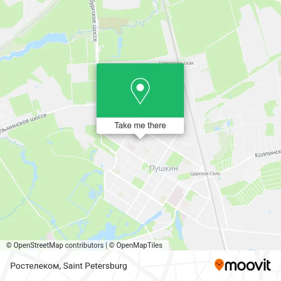 Ростелеком map