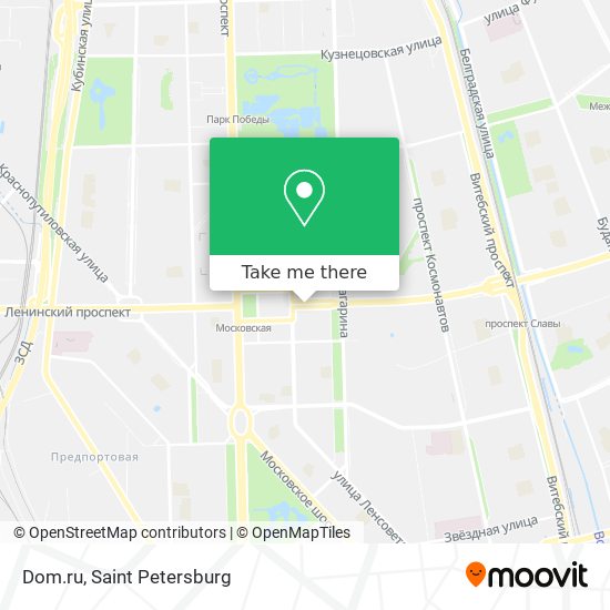 Dom.ru map