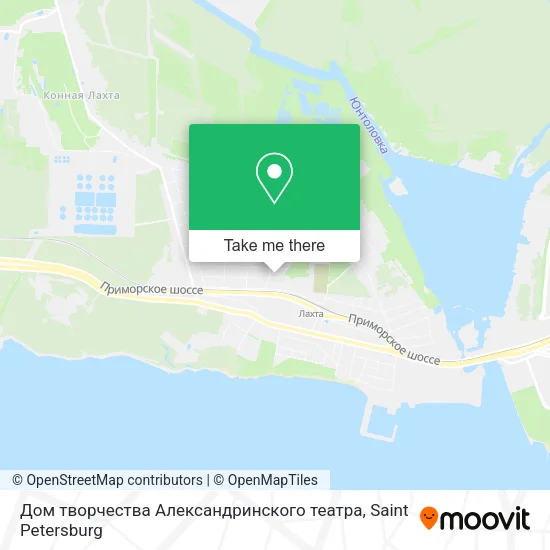 Дом творчества Александринского театра map