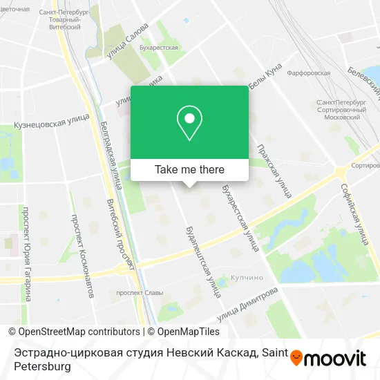Эстрадно-цирковая студия  Невский Каскад map