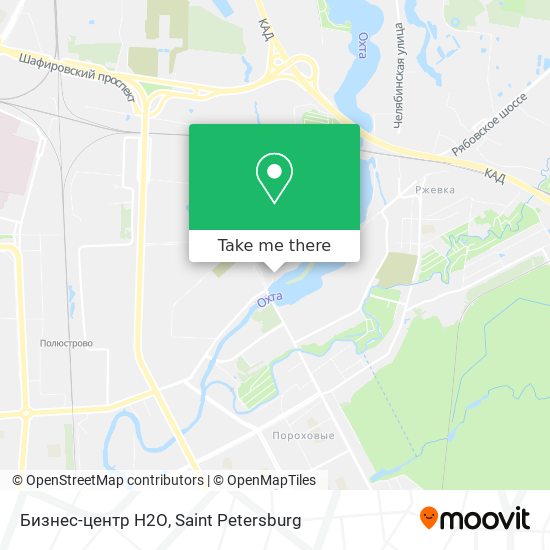Бизнес-центр Н2О map