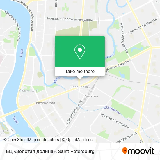 БЦ «Золотая долина» map