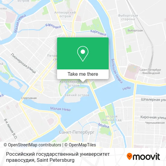 Российский государственный университет правосудия map