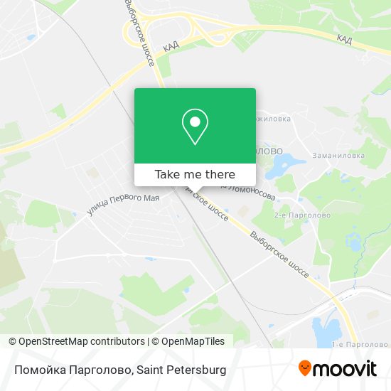 Помойка Парголово map