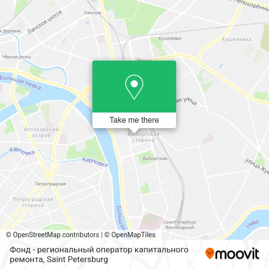 Фонд - региональный оператор капитального ремонта map