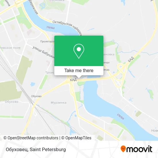 Обуховец map