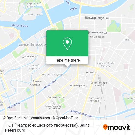 ТЮТ (Театр юношеского творчества) map
