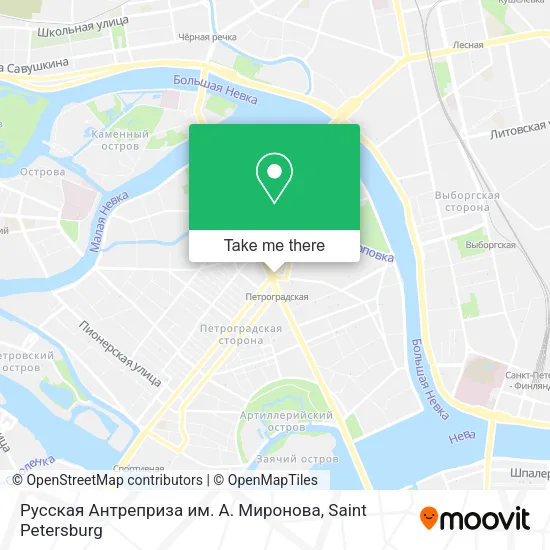 Русская Антреприза им. А. Миронова map