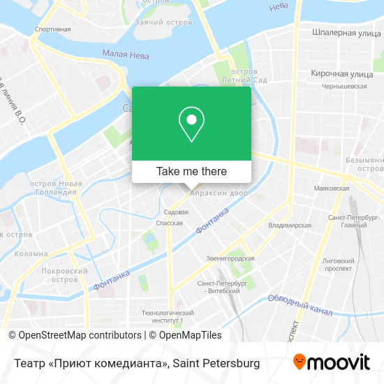 Театр «Приют комедианта» map