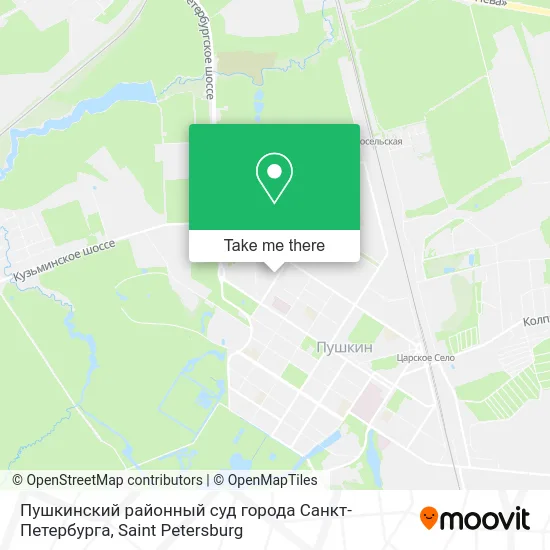 Пушкинский районный суд города Санкт-Петербурга map
