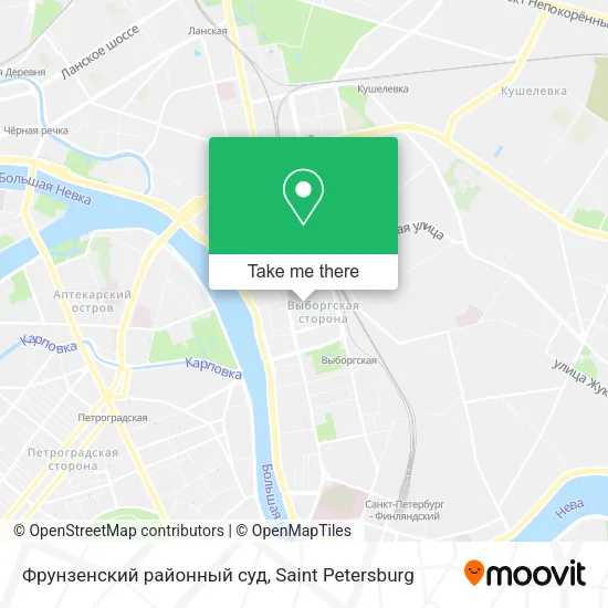 Фрунзенский районный суд map