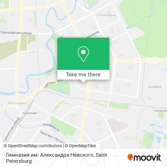 Гимназия им. Александра Невского map