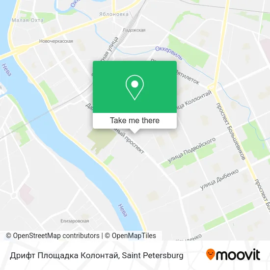 Дрифт Площадка Колонтай map