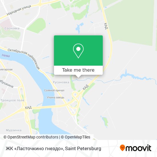 ЖК «Ласточкино гнездо» map