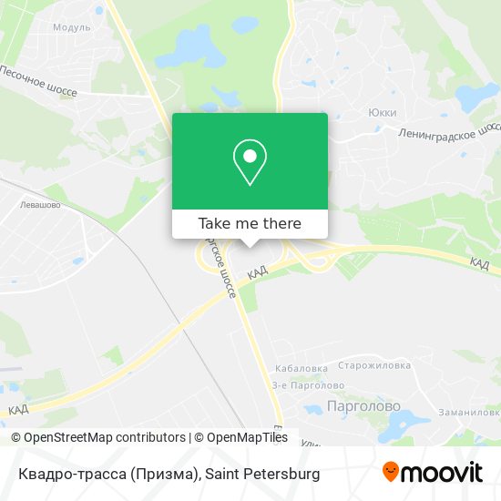 Квадро-трасса (Призма) map