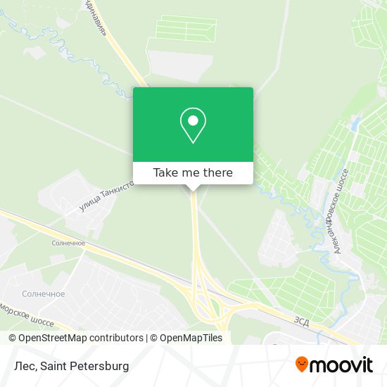 Лес map