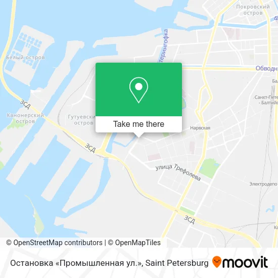 Остановка «Промышленная ул.» map