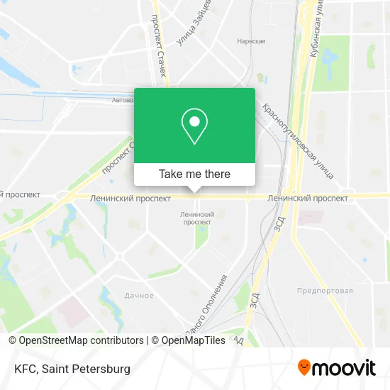 KFC map
