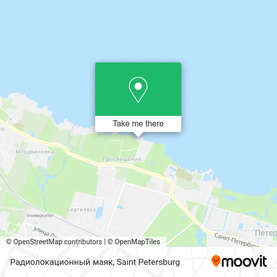 Радиолокационный маяк map