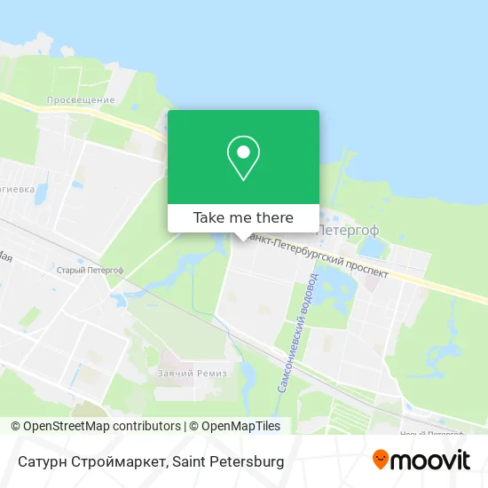 Сатурн Строймаркет map