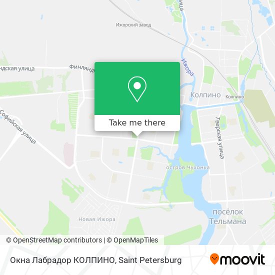 Окна  Лабрадор  КОЛПИНО map