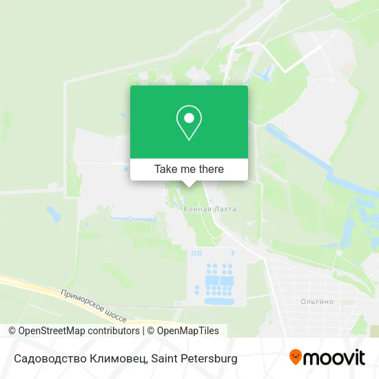 Садоводство Климовец map
