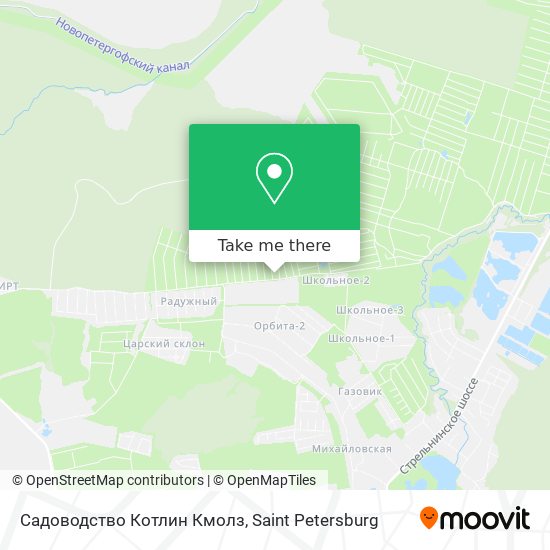 Садоводство Котлин Кмолз map