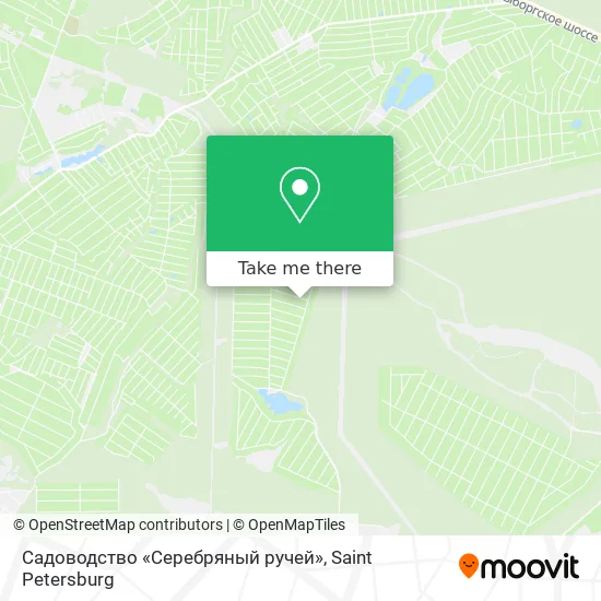 Садоводство «Серебряный ручей» map