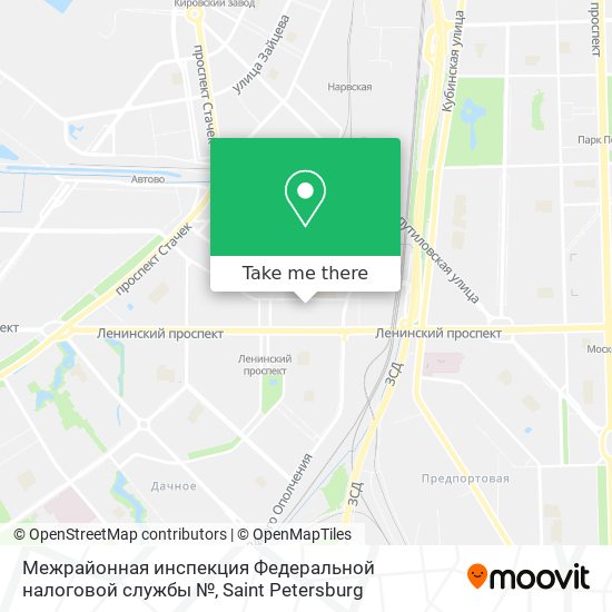 Межрайонная инспекция Федеральной налоговой службы № map